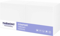 Ubrousky papírové Harmony Professional - 33 x 33 cm / bílé 250 ks