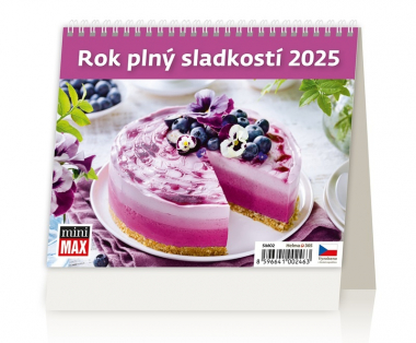 Kalendář stolní MINI - Rok plný sladkostí / SM02