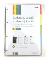 Studentský speciál - A4 / blok 5 x 20 linkovaných listů