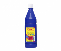 Tekuté temperové barvy JOVI v lahvi - 1000 ml / tmavě modrá