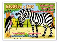 Omalovánky A5 - Návštěva v ZOO