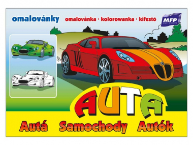 Omalovánky A5 - Auta