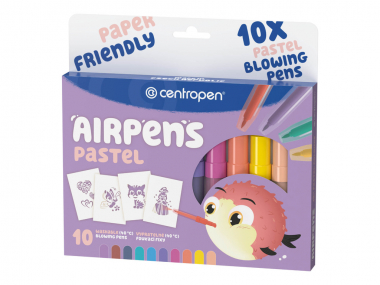 Popisovače Centropen Airpens 1500 Pastel sada 10 ks