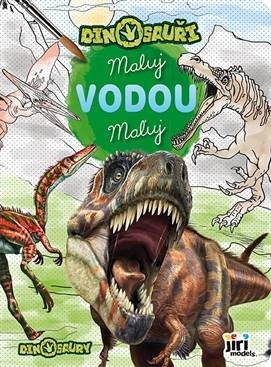 Omalovánky Maluj vodou - Dinosauři