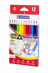 Pastelky Centropen 9522 JUMBO ERGO - 12 barev