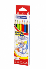 Pastelky Centropen 9522 JUMBO ERGO - 6 barev