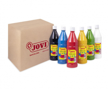 Tekuté temperové barvy JOVI PREMIUM - 6 x 1000 ml