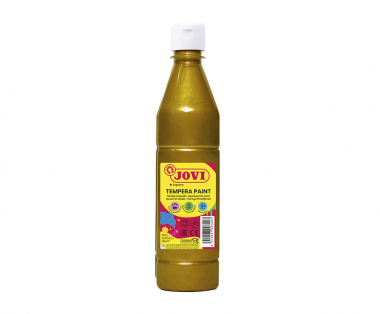 Tekuté temperové barvy JOVI v lahvi - 500 ml / zlatá