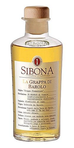 Grappa Sibona di Barolo holá lahev 40%0.50l