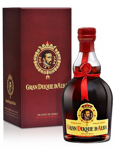 Brandy Gran Duque de Alba Grand Reserva v krabičce  40%0.70l