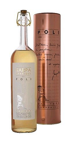 Grappa Jacopo Poli Sarpa Oro di Poli  TIN 40%0.70l