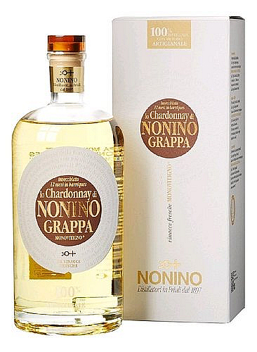 Grappa Nonino di Chardonnay barrique v krabičce  41%0.70l