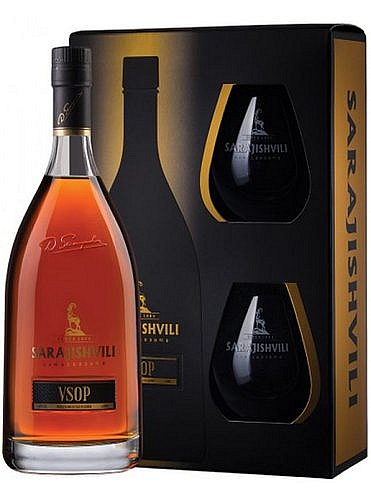 Brandy Sarajishvili VSOP +2sklo   gB 40%0.70l