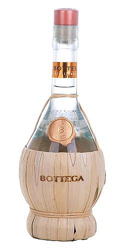 Grappa Bottega Fiasco Chianti opletené  38%0.50l