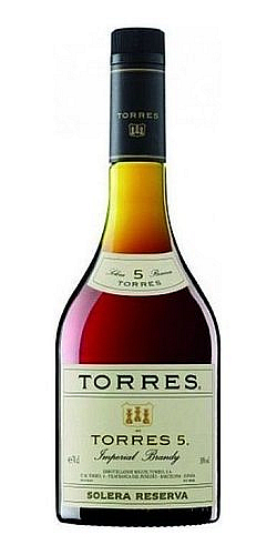 Brandy Torres 5 Solera Reserva  38%1.00l