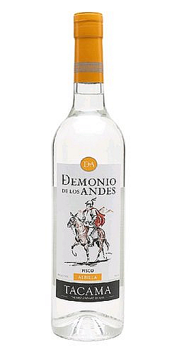 Pisco Demonio de los Andes Albilla  40%0.70l