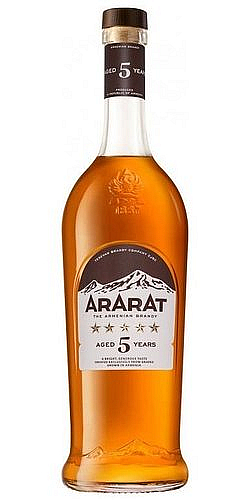 Brandy Ararat 5y holá lahev  40%0.70l