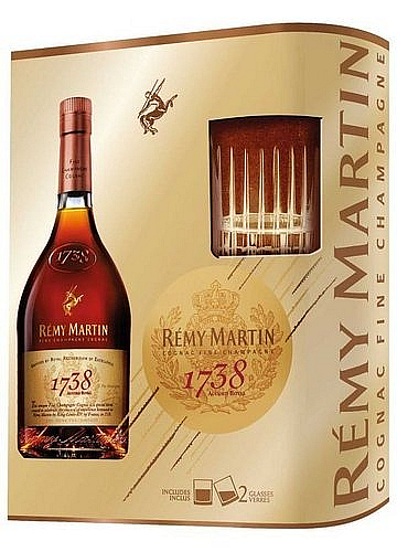 Cognac Remy Martin Accord + 2sklo   40%0.70l