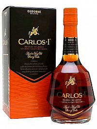 LITR Brandy Carlos 1 Gran Reserva Sherry cask  GB 40%1.00l