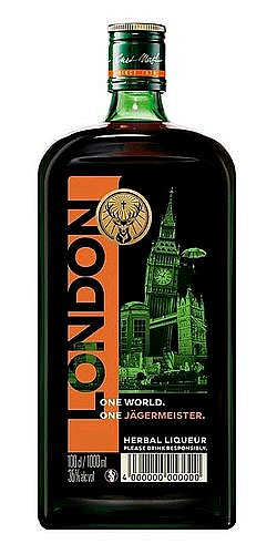 LITR Likér Jagermeister LTD london   35%1.00l