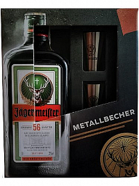 Likér Jagermeister + kalíšky gB 35%0.70l