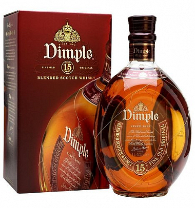 Whisky Dimple 15y v krabičce  40%0.70l