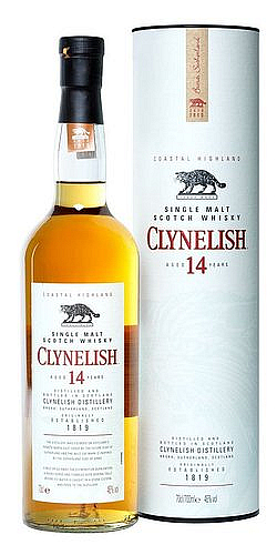 Whisky Clynelish 14y v tubě  46%0.70l