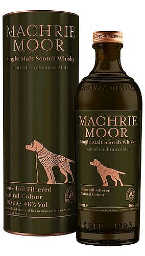 Whisky Arran Machrie Moor černá tuba  46%0.70l