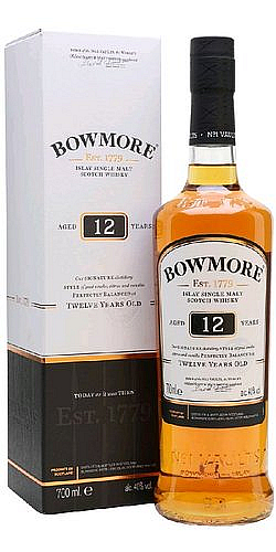 Whisky Bowmore 12y v krabičce  40%0.70l