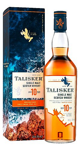 Whisky Talisker 10y v krabičce  45.8%0.70l