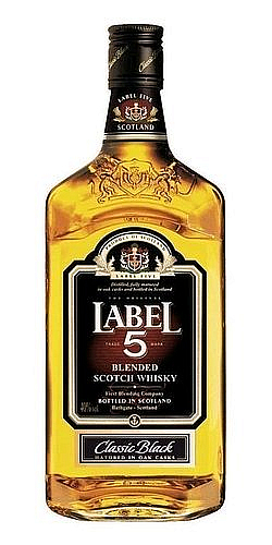 Whisky Label 5  40%0.70l