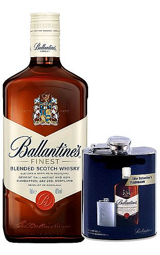 Whisky Ballantines Finest + placka   gB   40%0.70l