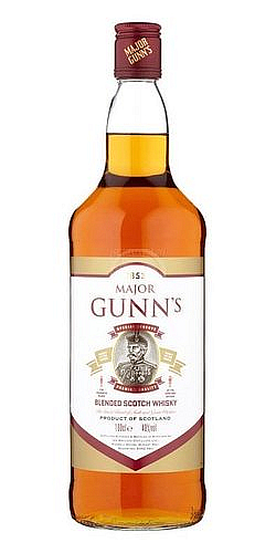 Whisky Major Gunns  40%1.00l