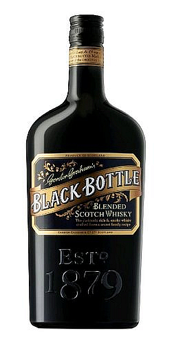 LITR Whisky Black Bottle holá lahev  40%1.00l