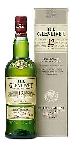 Whisky Glenlivet 12y OLD      GT 40%0.35l