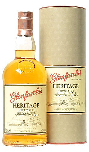 Whisky Glenfarclas Heritage v tubě  40%0.70l