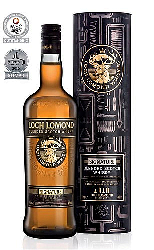 Whisky Loch Lomond Signature v plechu  40%1.00l