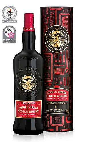 LITR Whisky Loch Lomond Single grain       gT 46%1.00l