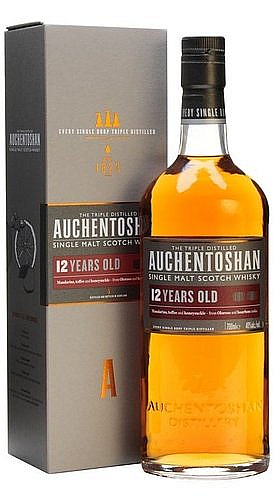 Whisky Auchentoshan 12y v krabičce  40%0.70l