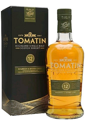 Whisky Tomatin 12y Bourbon & Sherry Cask  gB 43%1.00l