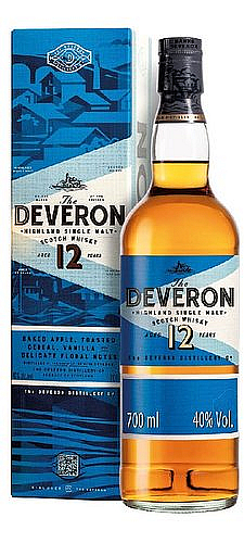 Whisky the Deveron 12y modrá krabička  40%0.70l