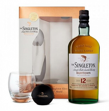 Whisky Singleton 12y+sklo koule gB 40%0.70l