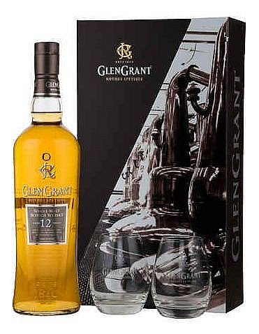 Whisky Glen Grant 12y + 2sklo   gB 43%0.70l