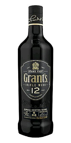 Whisky Grants 12y Triple wood holá lahev  40%1.00l