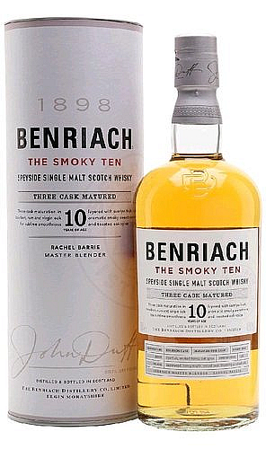 Whisky Benriach 10y the Smoky Ten  gT 46%0.70l