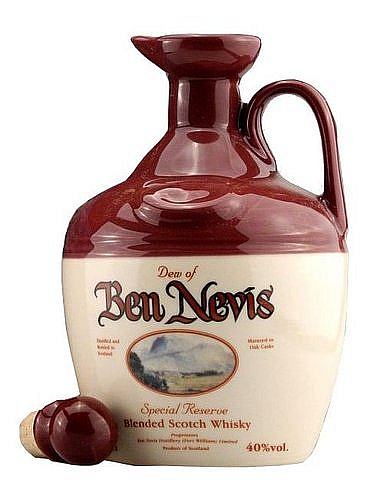 Ben Nevis Special Reserve Ceramic Decanter  GB 40%0.70l