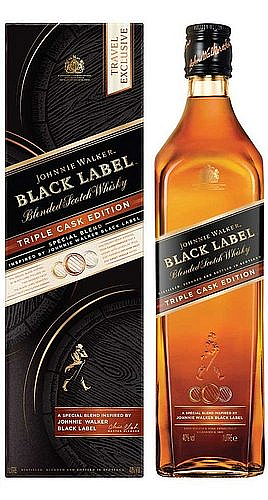 LITR Whisky J.Walker Black label Triple cask   GB 40%1.00l