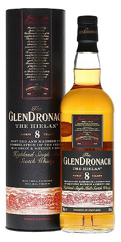 Whisky Glendronach Hielan 8y  gB 46%0.70l