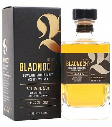 Whisky Bladnoch Vinaya v krabičce  46.7%0.70l