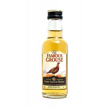 MINI Whisky Famous Grouse Black  40%0.05l